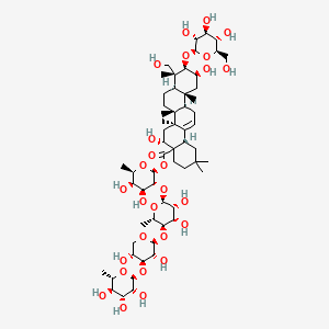 molecular formula C59H96O27 B1200959 Virgaureasaponin I 