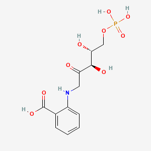 1-(2-carboxyphenylamino)-1-deoxy-D-ribulose 5-phosphate