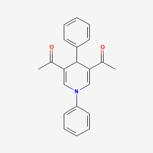 3,5-Diacetyl-1,4-diphenyl-1,4-dihydropyridine