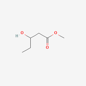 molecular formula C6H12O3 B1200971 Methyl 3-hydroxypentanoate CAS No. 56009-31-5