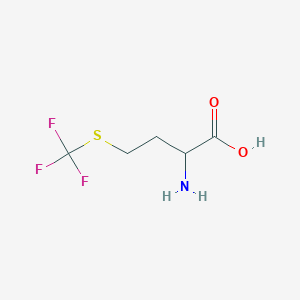 2-Amino-4-(trifluoromethylsulfanyl)butanoic acid