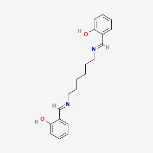 Phenol, 2,2'-[1,6-hexanediylbis(nitrilomethylidyne)]bis-