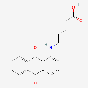 (N-Anthraquinonyl-1)-delta-aminovaleric acid