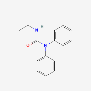 molecular formula C16H18N2O B12009937 1,1-Diphenyl-3-propan-2-ylurea CAS No. 18168-00-8