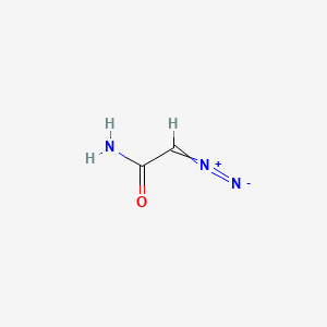 molecular formula C2H3N3O B1201003 Diazoacetamide CAS No. 38118-67-1