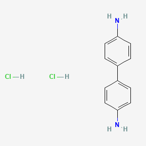 molecular formula C12H14Cl2N2 B1201018 Benzidine dihydrochloride CAS No. 531-85-1