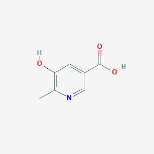 molecular formula C7H7NO3 B1201023 5-Hydroxy-6-methylnicotinic acid CAS No. 7428-22-0