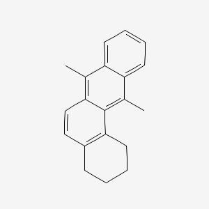 molecular formula C20H20 B1201039 1,2,3,4-Tetrahydro-7,12-dimethylbenz(a)anthracene CAS No. 67242-54-0