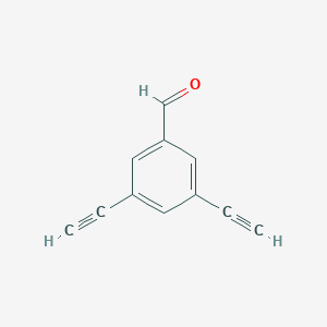 molecular formula C11H6O B120106 3,5-Diethynylbenzaldehyde CAS No. 153390-76-2