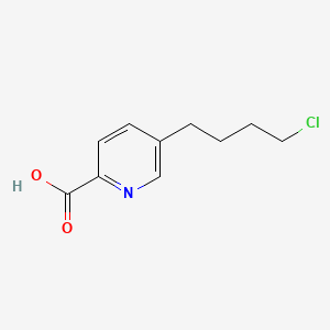 5-(4-Chlorobutyl)-2-pyridinecarboxylic acid