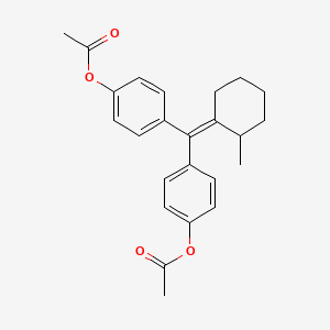 Bis(p-acetoxyphenyl)-2-methylcyclohexylidenemethane