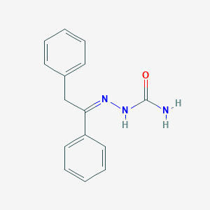 molecular formula C15H15N3O B12010739 (1Z)-1,2-diphenylethanone semicarbazone CAS No. 1567-38-0