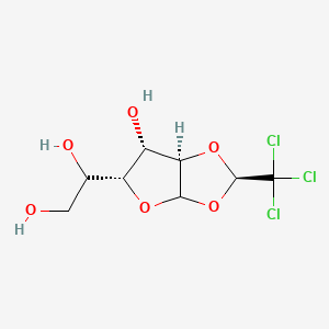 molecular formula C8H11Cl3O6 B1201081 CHLORALOSE 