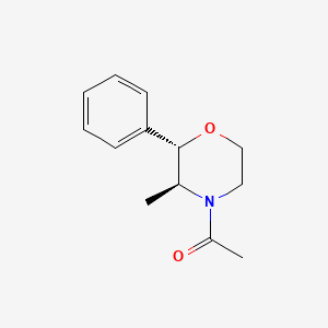 molecular formula C13H17NO2 B1201092 Acetyldexphenmetrazine CAS No. 62702-41-4