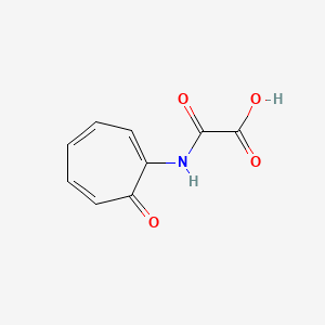 molecular formula C9H7NO4 B1201093 N-Troponyloxamic acid CAS No. 65425-79-8
