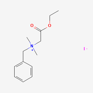 molecular formula C13H20INO2 B12011003 N-Benzyl-2-ethoxy-N,N-dimethyl-2-oxoethanaminium iodide CAS No. 764654-78-6