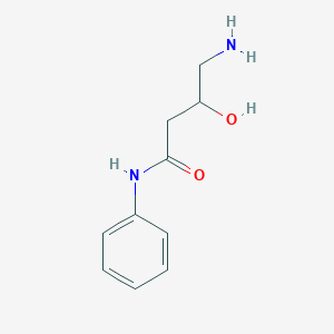 4-Amino-3-hydroxy-N-phenylbutanamide