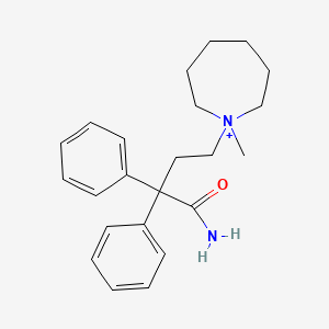molecular formula C23H31N2O+ B1201117 N-Methyl buzepide CAS No. 23724-95-0