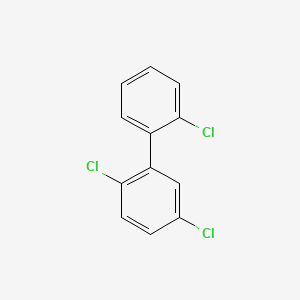 molecular formula C12H7Cl3 B1201122 2,2',5-Trichlorobiphenyl CAS No. 37680-65-2