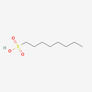 molecular formula C8H18O3S B1201126 1-Octanesulfonic acid CAS No. 3944-72-7