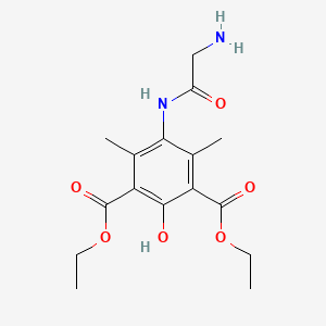 molecular formula C16H22N2O6 B1201140 Adhiad CAS No. 88526-45-8