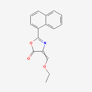 4-(Ethoxymethylene)-2-(naphthalen-1-yl)oxazol-5(4H)-one
