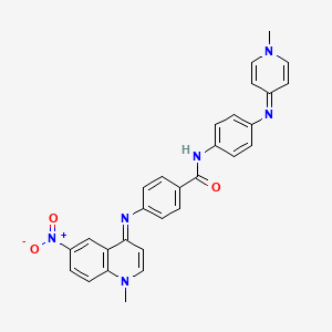 molecular formula C29H24N6O3 B1201150 NSC260594 