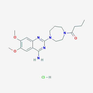 molecular formula C19H28ClN5O3 B120117 Bunazosin Hydrochloride CAS No. 52712-76-2