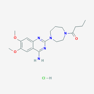 molecular formula C19H28ClN5O3 B120117 Bunazosin hydrochloride CAS No. 52712-76-2