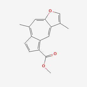 Azuleno[6,5-b]furan-5-carboxylic acid, 3,8-dimethyl-, methyl ester