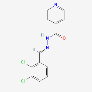 2,3-Dichlorobenzaldehyde isonicotinoylhydrazone