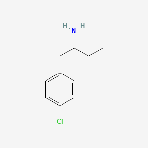 molecular formula C10H14ClN B1201180 4-Chlorophenylisobutylamine CAS No. 2275-64-1