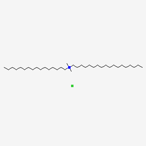 molecular formula C36H76ClN B1201191 1-Octadecanaminium, N-hexadecyl-N,N-dimethyl-, chloride CAS No. 32288-33-8