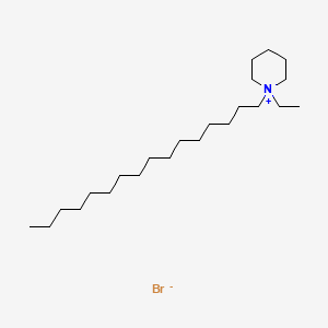 molecular formula C23H48BrN B1201194 1-Ethyl-1-hexadecylpiperidinium bromide CAS No. 56501-33-8