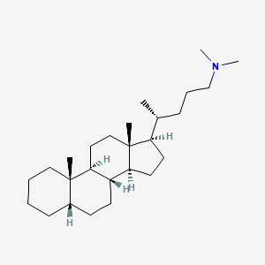molecular formula C26H47N B1201195 25-Azacoprostane CAS No. 37106-88-0