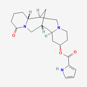 molecular formula C20H27N3O3 B1201198 Calpurnine CAS No. 6874-80-2