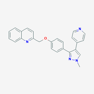 molecular formula C25H20N4O B012012 Mardepodect CAS No. 1292799-56-4