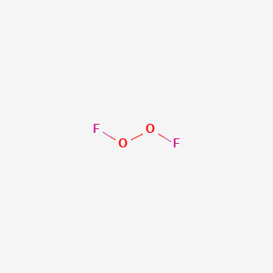 molecular formula F2O2<br>O2F2 B1201211 Fluorine dioxide CAS No. 7783-44-0