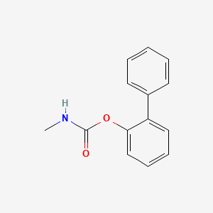 molecular formula C14H13NO2 B12012147 Biphenyl-2-yl methylcarbamate CAS No. 10441-15-3