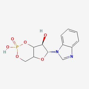 molecular formula C12H13N2O6P B1201221 cBIMP CAS No. 76461-19-3