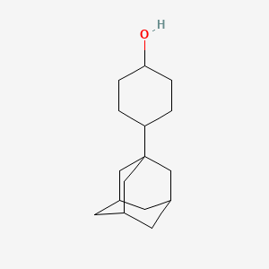 molecular formula C16H26O B12012275 4-(1-Adamantyl)cyclohexanol 