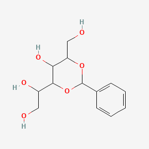 molecular formula C13H18O6 B12012372 2,4-O-Benzylidenehexitol 