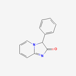 molecular formula C13H10N2O B12012482 3-phenylimidazo[1,2-a]pyridin-2(3H)-one 