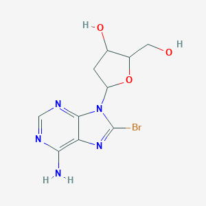 molecular formula C10H12BrN5O3 B120125 8-Bromo-2'-deoxyadenosine CAS No. 14985-44-5