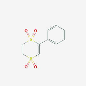 molecular formula C10H10O4S2 B12012799 Oxyfenthiin CAS No. 34407-87-9