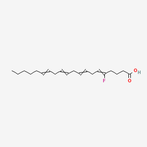 molecular formula C20H31FO2 B1201281 5-Fluoroicosa-5,8,11,14-tetraenoic acid 