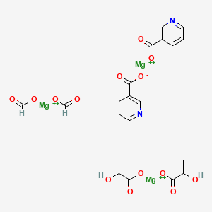 molecular formula C20H20Mg3N2O14 B1201283 Trimag CAS No. 97697-84-2