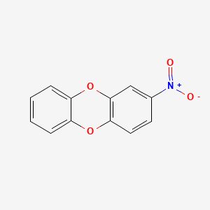 molecular formula C12H7NO4 B1201292 2-Nitrodibenzo-p-dioxin CAS No. 38178-41-5