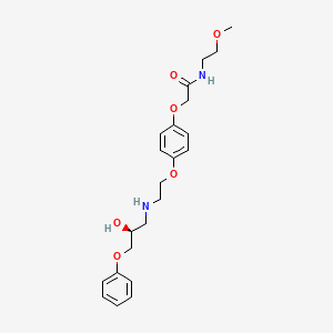 molecular formula C22H30N2O6 B1201296 ZD-7114 CAS No. 129689-30-1