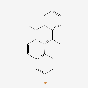 molecular formula C20H15B B1201314 3-Bromo-7,12-dimethylbenz(a)anthracene CAS No. 78302-38-2